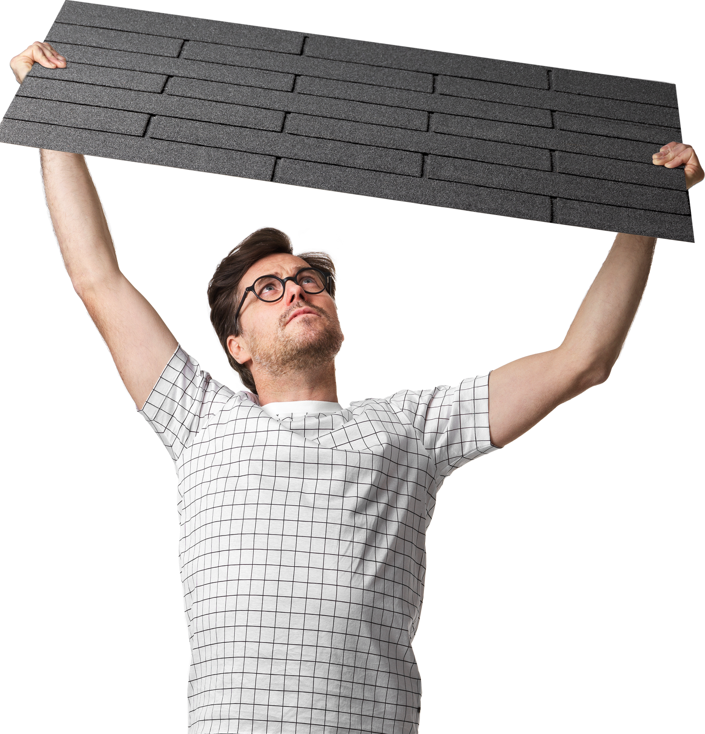 Svart takshingel 3 m²