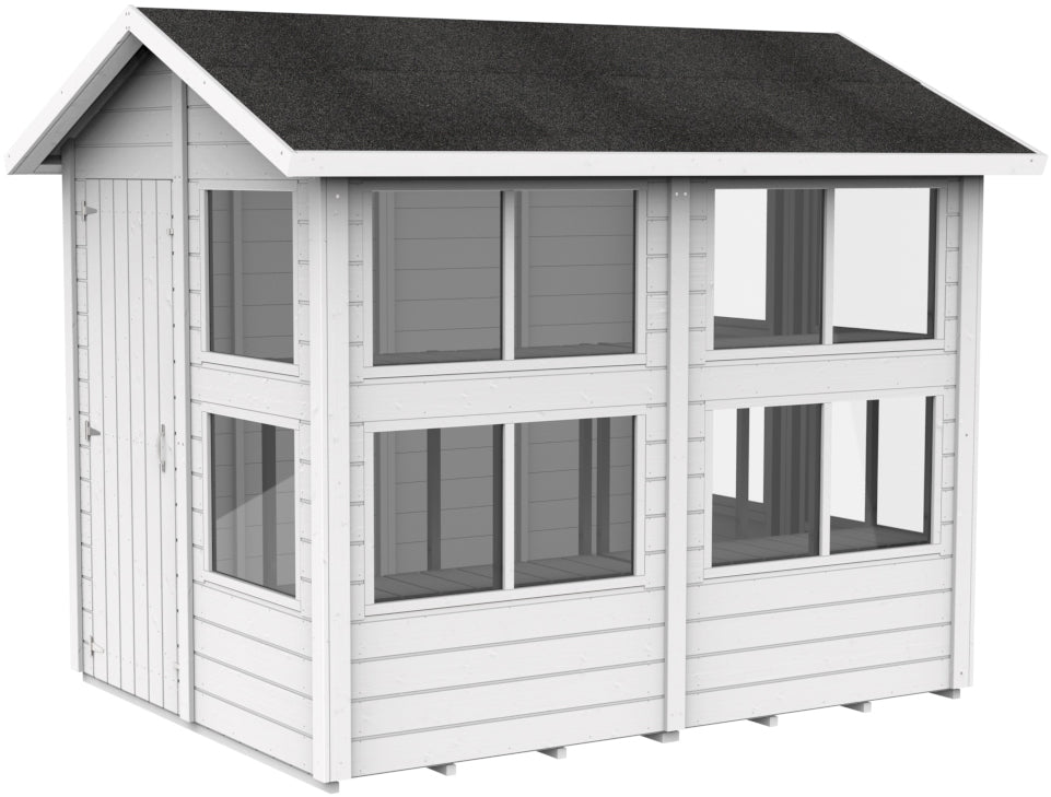 Storehaus Planteringsförråd med sadeltak 246 x 186 cm