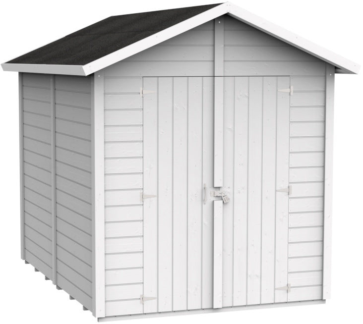 Storehaus Förråd med sadeltak och dubbeldörrar 246 x 186 cm