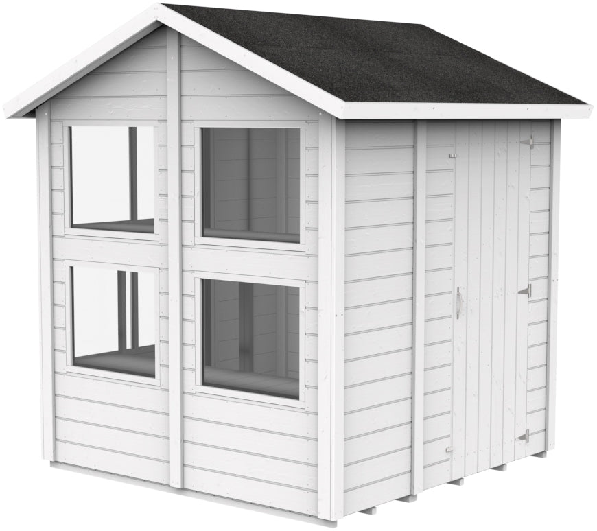 Storehaus Planteringsförråd förråd med sadeltak 186 x 186 cm