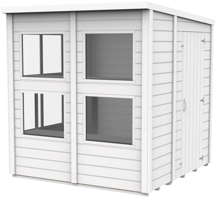 Storehaus Planteringsförråd med pulpettak 186 x 186 cm